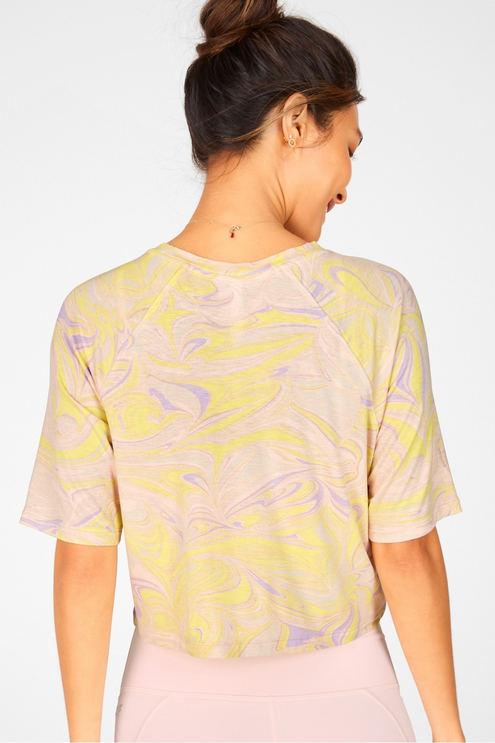 Loveday Short-Sleeve Raglan Tee | Fabletics