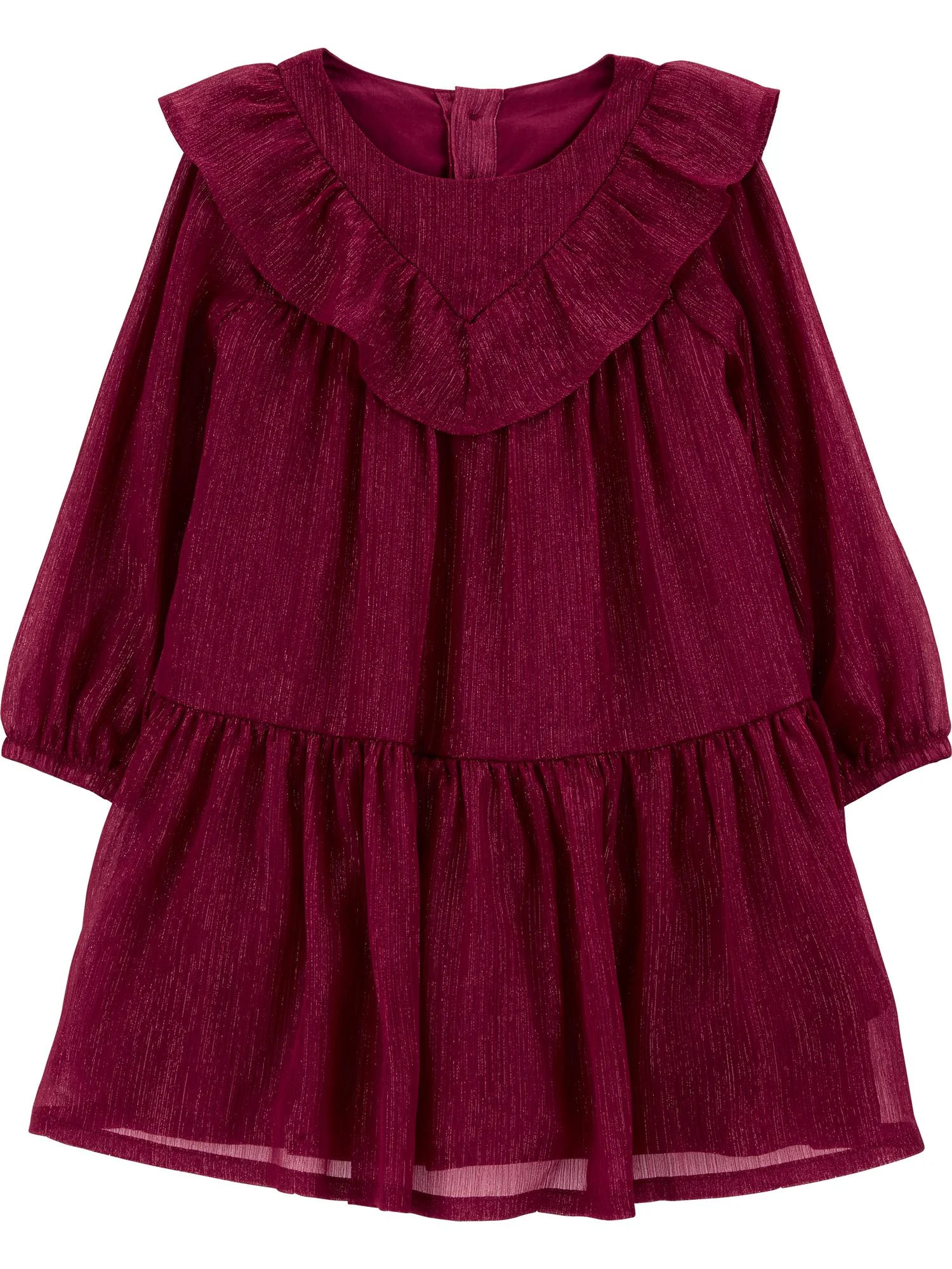 Carter's Child of Mine Toddler Girl Holiday Dress, One-Piece, Sizes 2T-5T | Walmart (US)