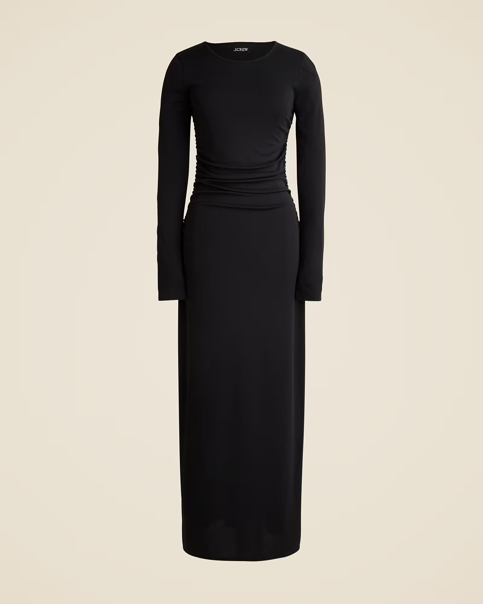 Long-sleeve dress in jersey crepe | J. Crew US