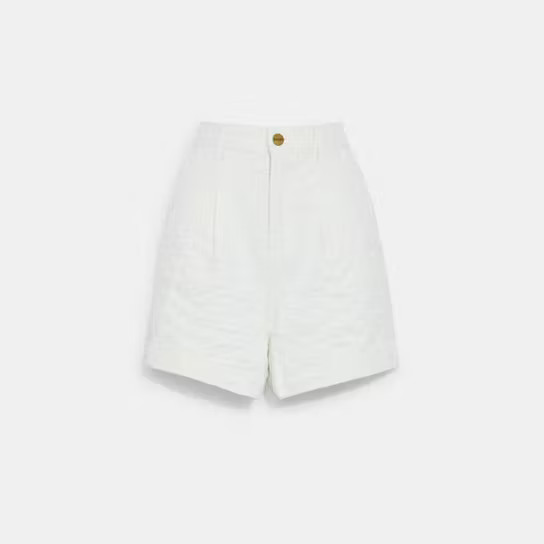 Signature Denim Shorts | Coach Outlet US