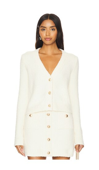 Nola Cardigan in Ivory | Revolve Clothing (Global)