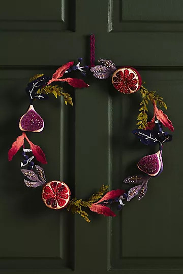 Rumi Fig Wreath | Anthropologie (US)