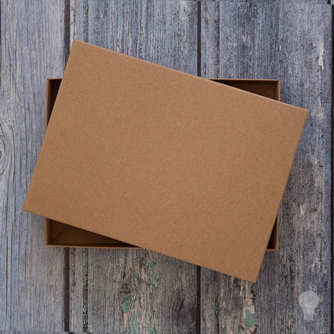 5.5 x 7.5 Card Box in Kraft | Greetings Card Box in Kraft Finish | Presentation Box | Flat Pack i... | Etsy (US)