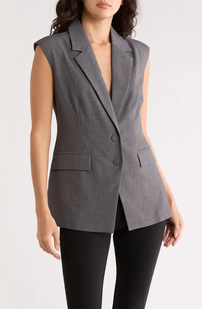 Sleeveless Blazer Vest | Nordstrom Rack