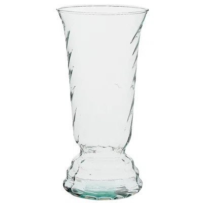 Bouquet Urn Optic Recycled Glass Vase | Wayfair North America