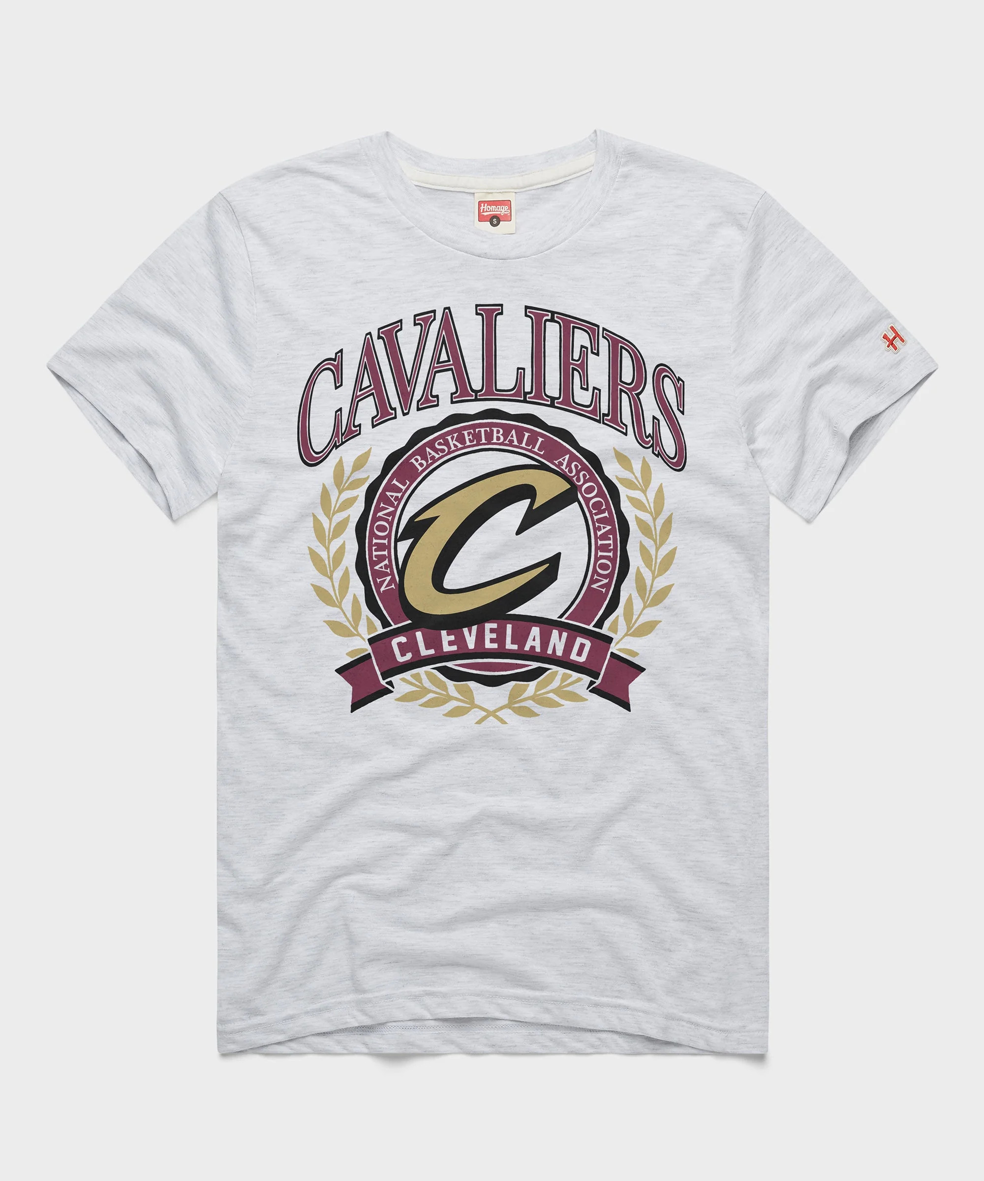 Cleveland Cavs Crest | Men's Cleveland Cavaliers T-Shirt | Homage