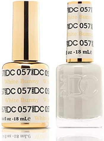 DND DC Duo Gel + Polish - 057 White Bunny | Amazon (US)
