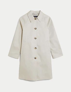 Cotton Rich Stormwear™ Car Coat | M&S Collection | M&S | Marks & Spencer (UK)