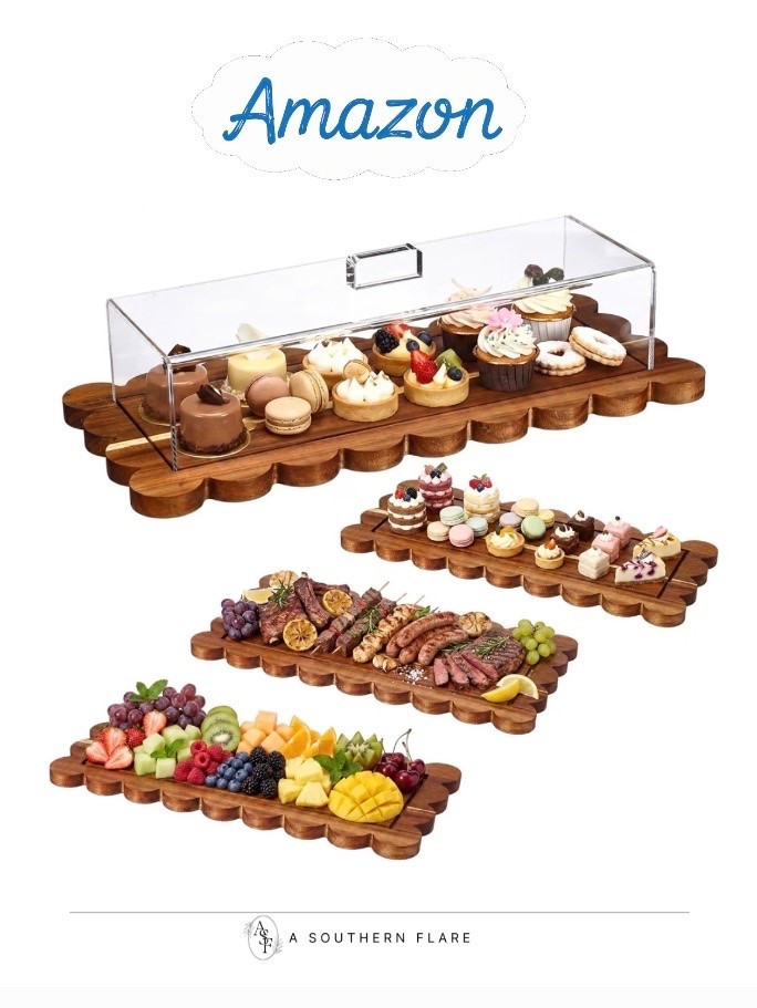 Serve your treats in style with these elegant cake stands! Perfect for any occasion. #KitchenEssentials #DessertDisplay /amazon
