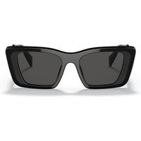 Prada Sunglasses Pr08 Ys 1 Ab5 S0 Black/Dark Gray Unisex | Balardi (US & Canada)