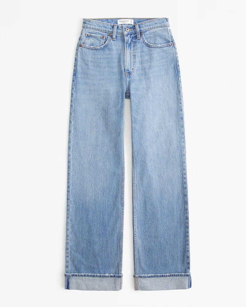 High Rise 90s Relaxed Jean | Abercrombie & Fitch (US)