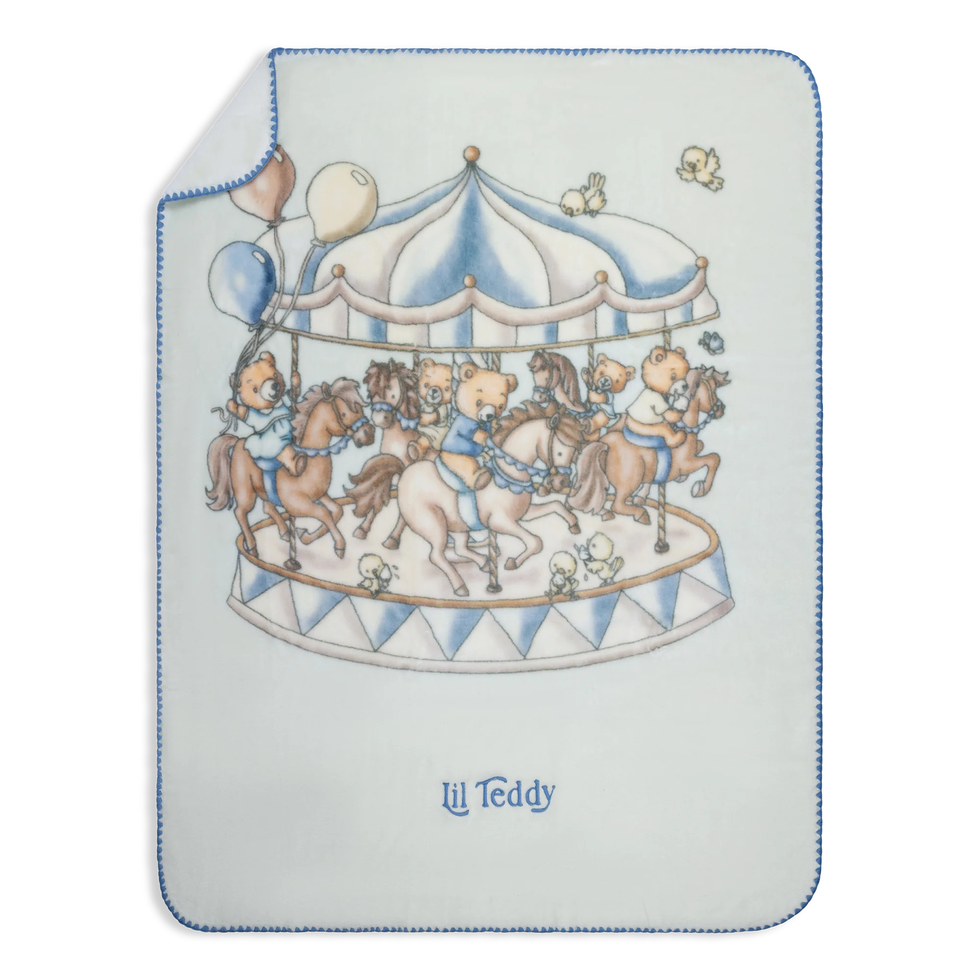 Bigger Teddy’s Merry Go Snuggle Blueberry Biscuit | Lil Teddy (US)