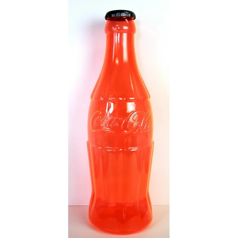 Coke Bottle Bank 22" Neon Orange | Walmart (US)
