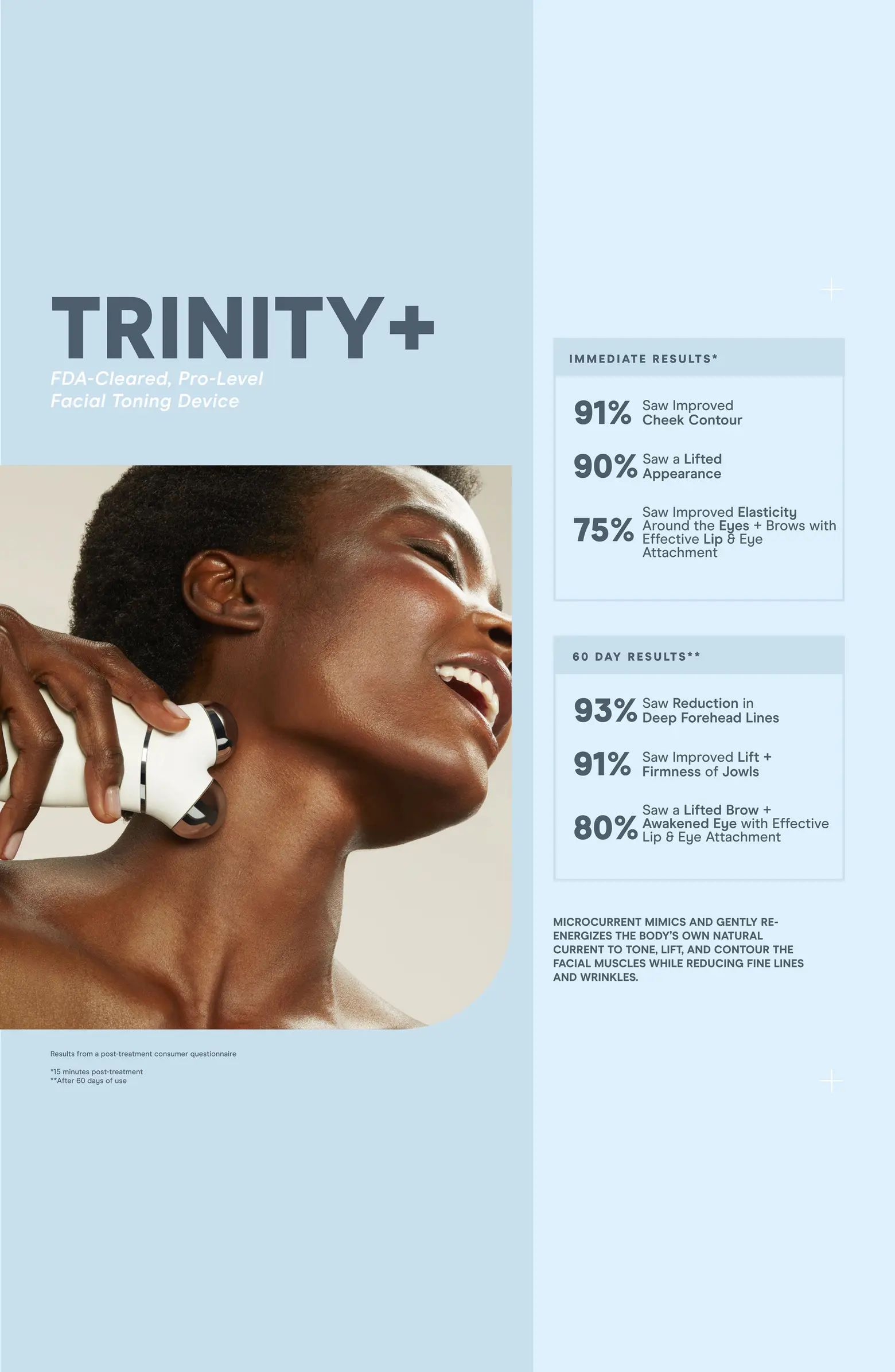Trinity+ Smart Advanced Facial Toning Device System $395 Value | Nordstrom