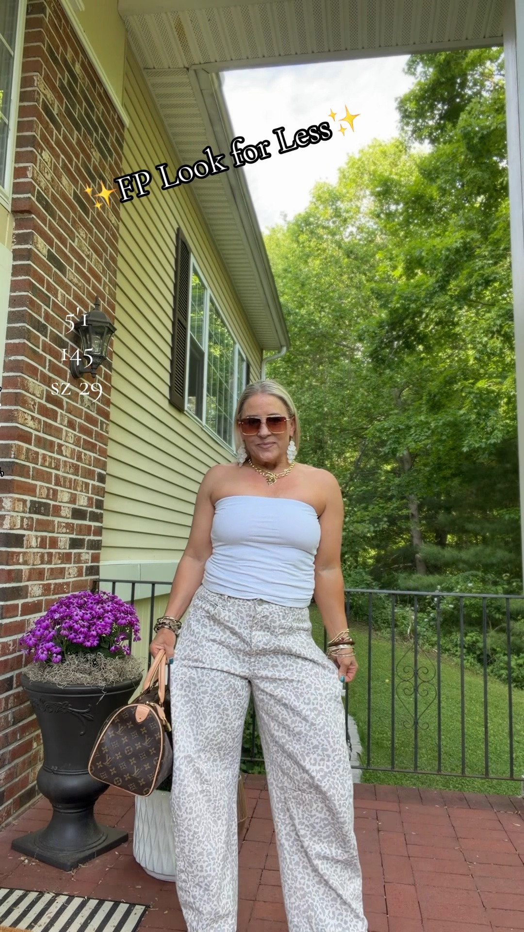 FP look for less and it's a vibe. Barrel jeans with a soft leopard touch paired with an easy tube top #summeroutfits #lookforless  #summerlooks #barreljeans #whitejeans #styleonabudget #ootd #luxuryhandbags #shopthelook #fashionmusthaves

#LTKootd #LTKgrwm #LTKSeasonal