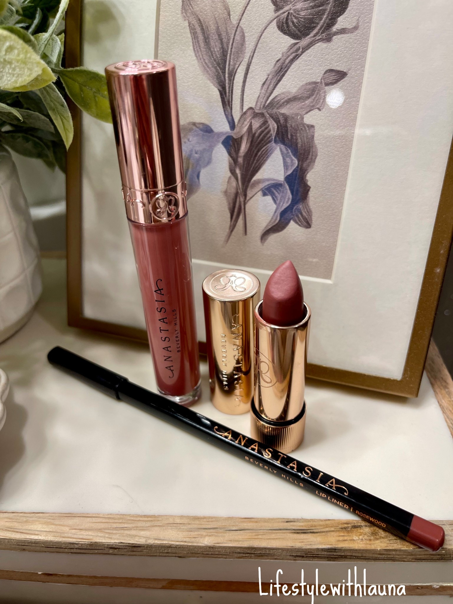 Favorite Anastasia Lip Combo! Beautiful neutral lip liner paired with Dusty Rose lip stick & matching gloss! Goes perfectly with any outfit !



#LTKBeauty #LTKOver40