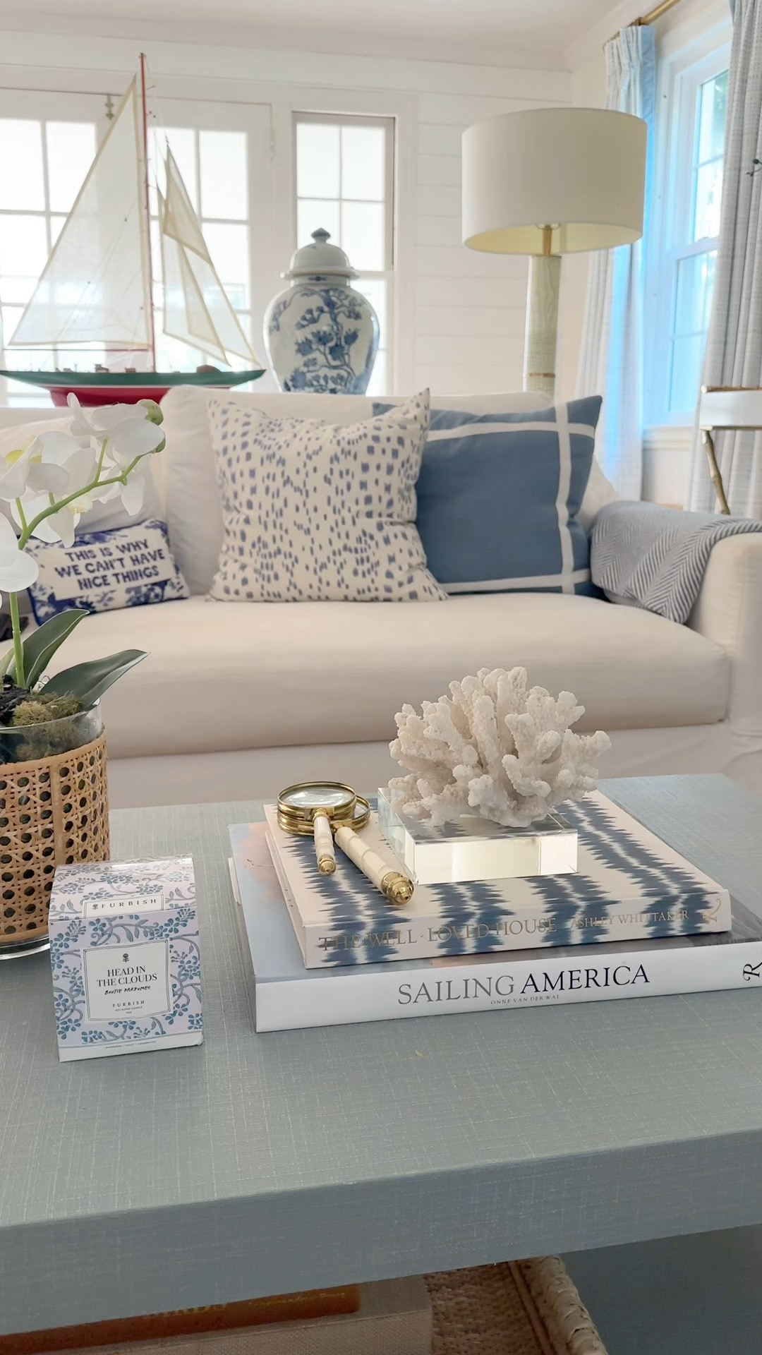 Big Home Decor Sale 🐚 🌊…So many things in our home on sale today! Wallpaper, coral decor, coastal artwork, coffee table books, blue & white jars & planters, garden stools, furniture, and more!  A great time to shop for your upcoming home projects. 

#LTKVideo #LTKHome #LTKSaleAlert