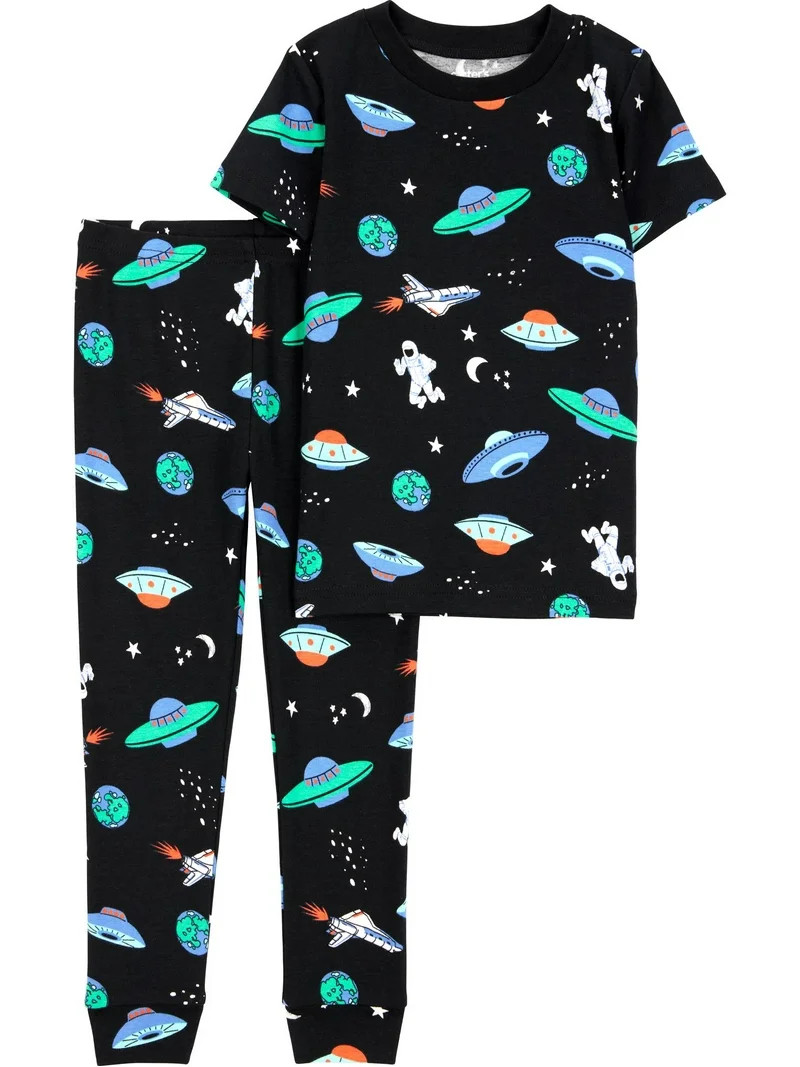 Carter's Child of Mine Baby and Toddler Pajama Set, 2-Piece, Sizes 12M-5T | Walmart (US)