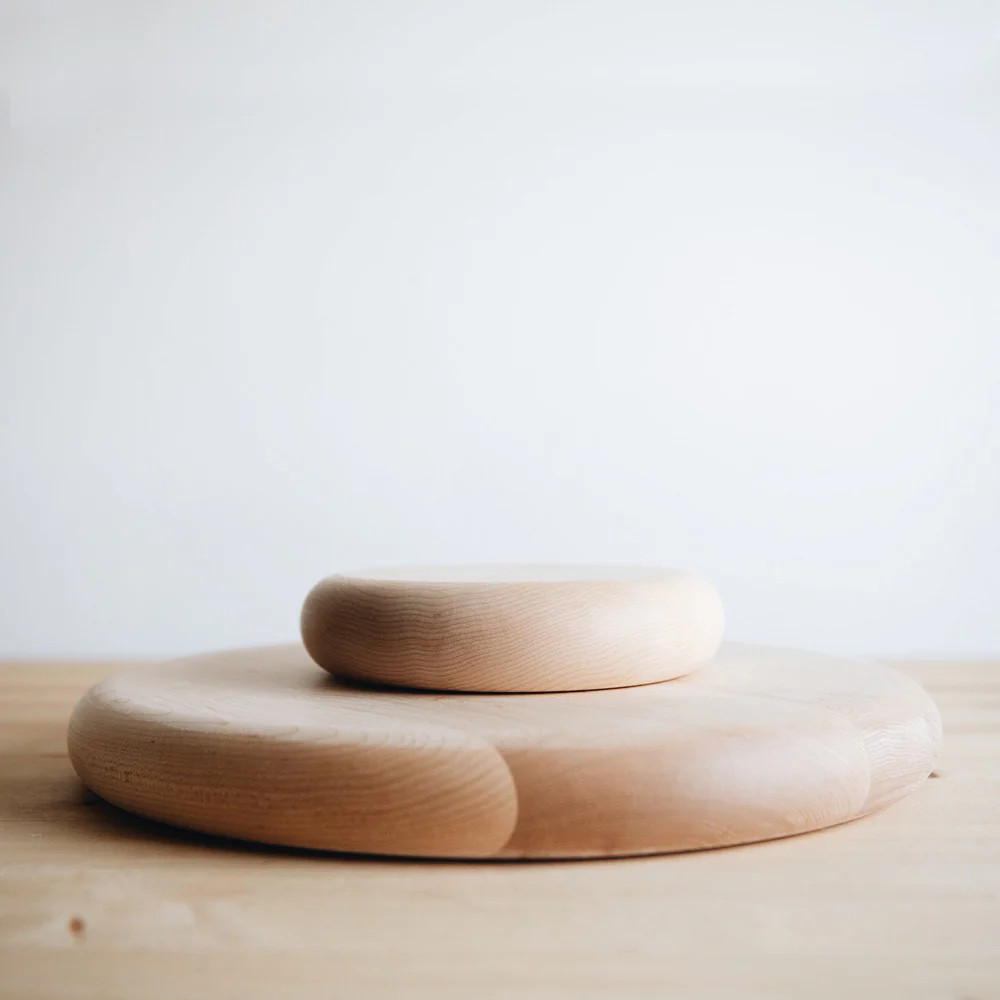 Round Maple Block Board | Roan Iris