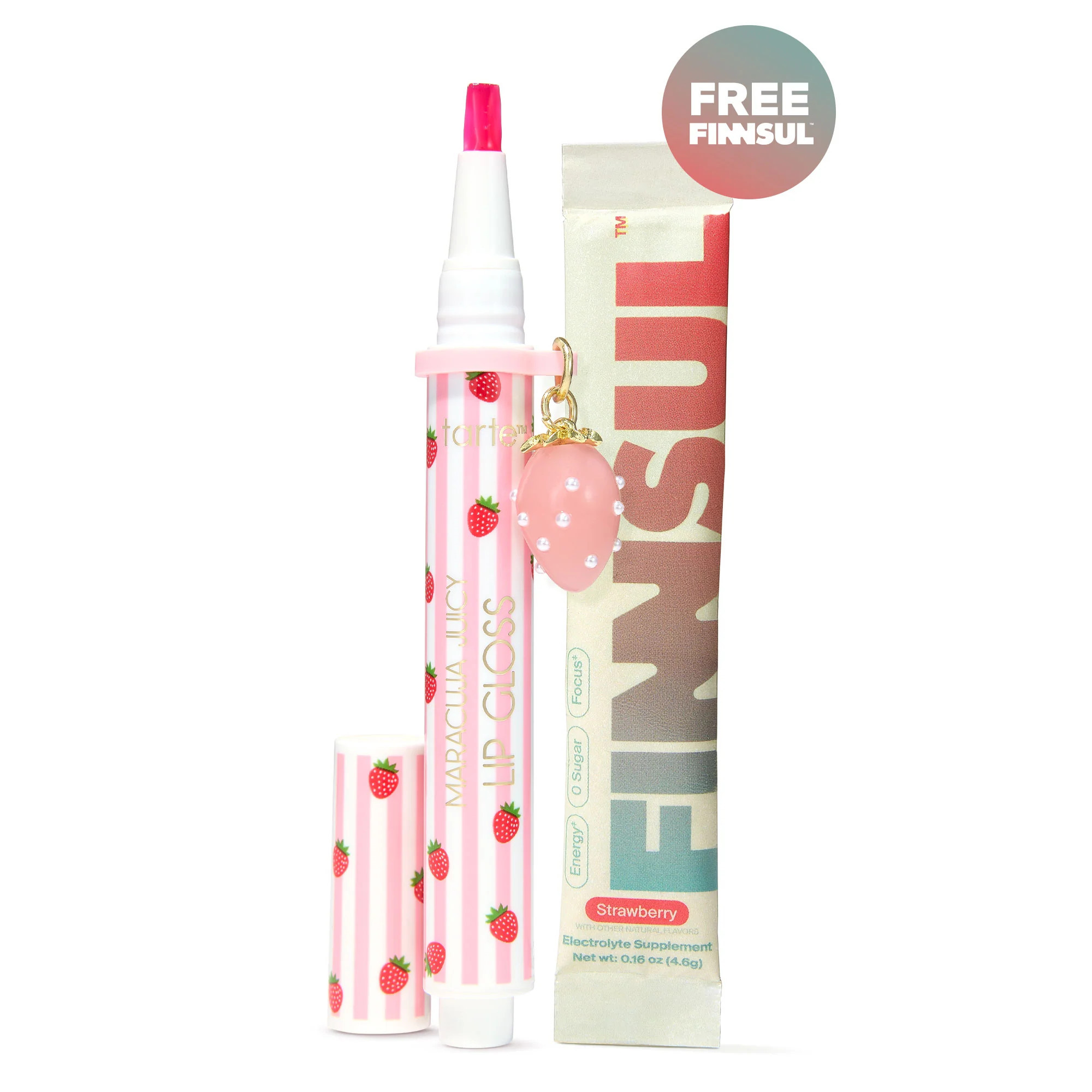 tarte x FINNSUL lip & sip set - strawberry | tarte cosmetics (Global)