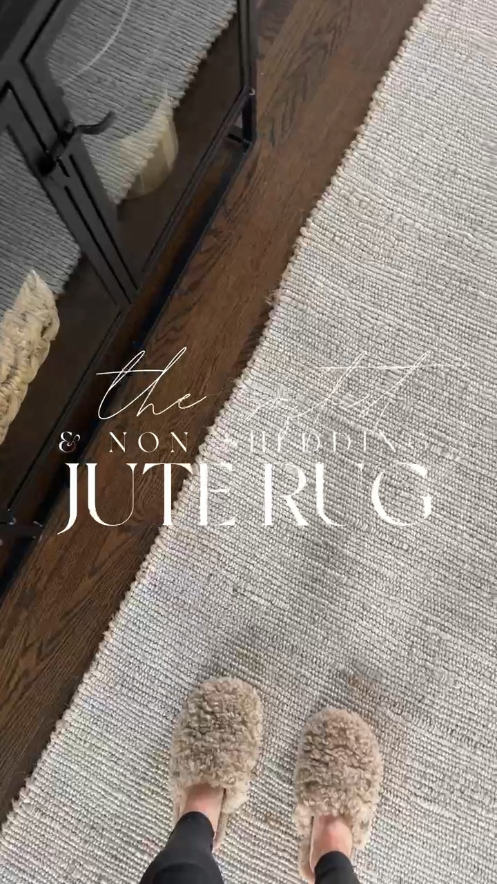 The softest non-shedding jute rug!! 25% off right now and it was a top favorite last week too!! 

#LTKHome #LTKStyleTip #LTKSaleAlert