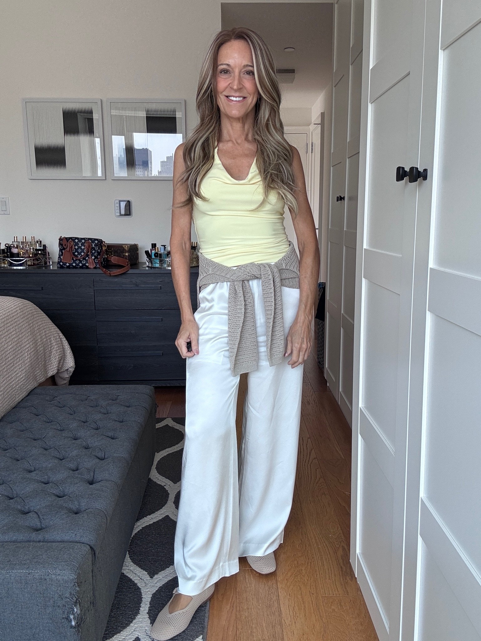 I love mixing texture in my outfits

#LTKootd #LTKOver40