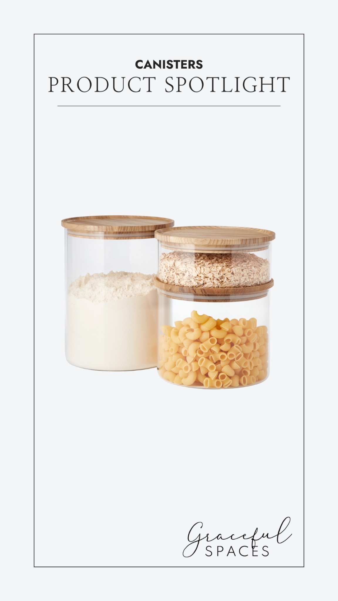 You all are LOVING these wide mouth canisters for pantry and kitchen!! They are gorgeous on the shelf and so functional 

#williamssonoma #canisters #kitchenorganization #organizedpantry

#LTKHome #LTKFamily #LTKFindsUnder50