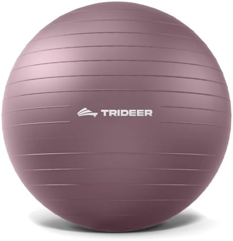 Trideer Exercise Ball Yoga Ball,Office Seating & Balance Ball Chair, Stability Ball for Pilates, ... | Amazon (US)