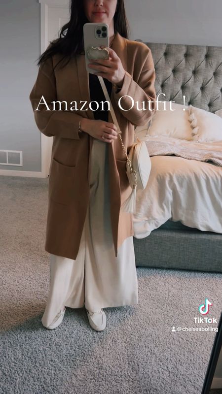 Amazon outfit!! Thanks to lillusory for the coatigan!! Loving this workout / travel outfit vibe! Runs a bit small, this is a medium and had bit of an oversized blazer look but I’m all here for it! 

#ad
Amazon outfit

#LTKtravel #LTKworkwear #LTKstyletip