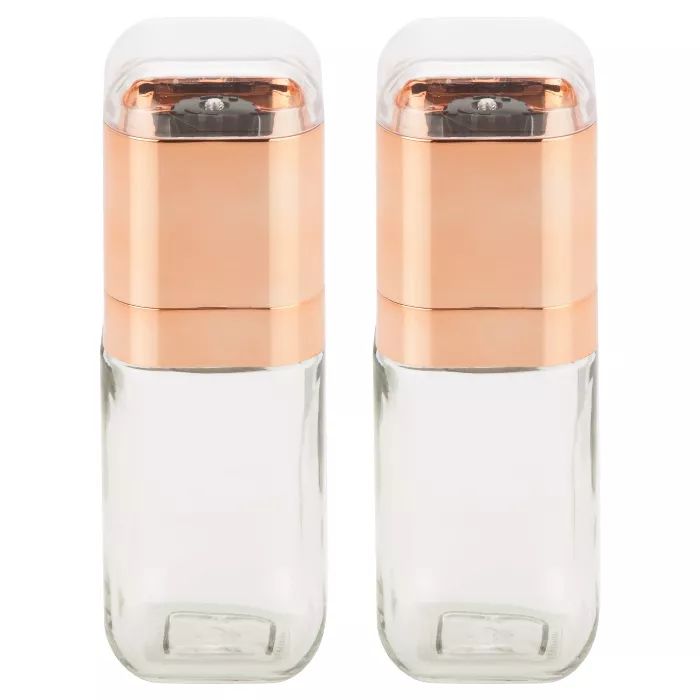 Honey-Can-Do Spice Mill Set 2pc Rose Gold | Target