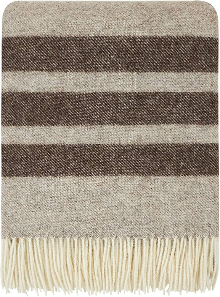 | Wool Blanket/Throw | 100% New Zealand Wool | Perfect for Home and Outdoors | Virgin Wool Blanke... | Amazon (US)