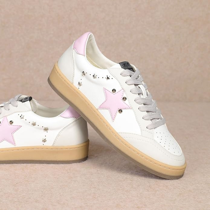 Mi.iM Avery Rubber Sole Lace-up Star Sneakers | Amazon (US)