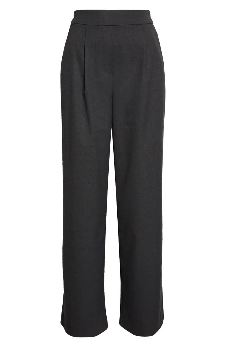 Wide Leg Flannel Trousers | Nordstrom