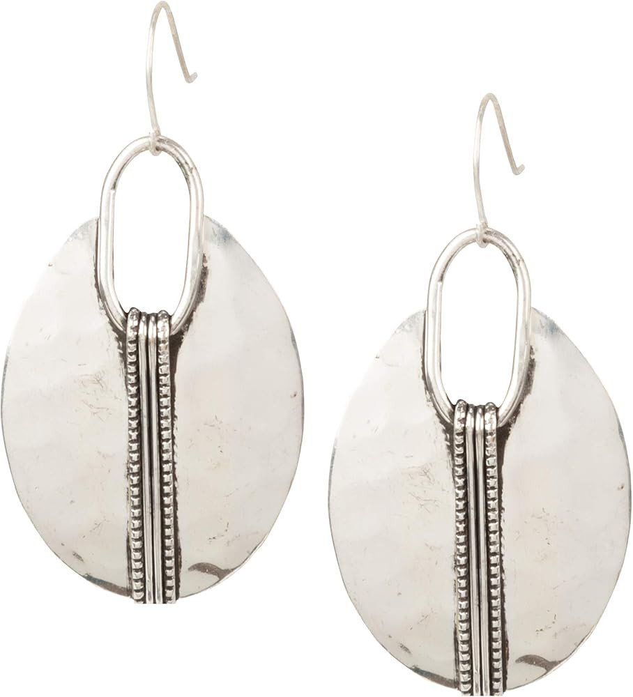 SPUNKYsoul Boho Earrings for Women Gold Silver Copper Dangle Oval or Round Ethnic Trendy Western ... | Amazon (US)