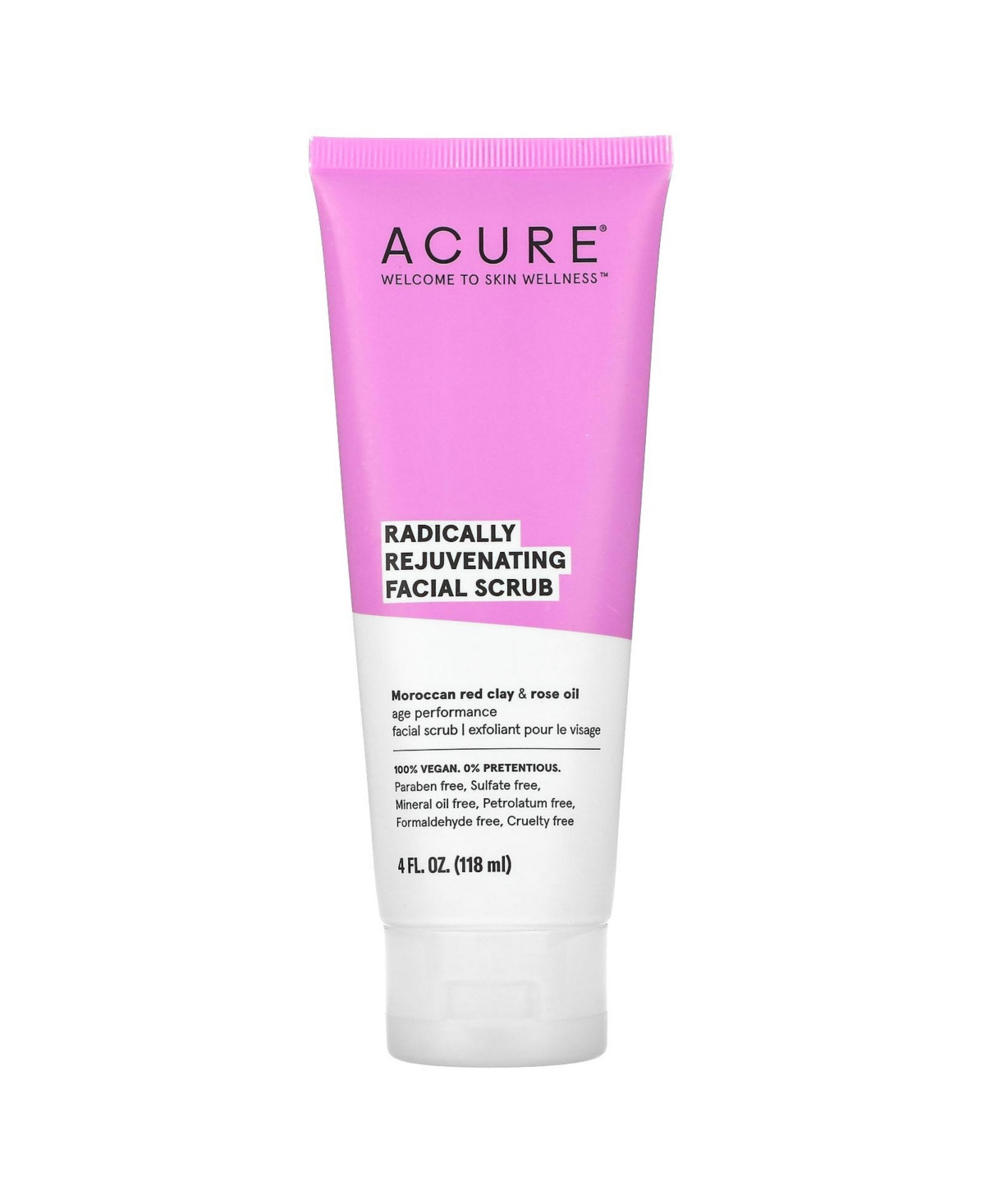 Acure Radically Rejuvenating Facial Scrub - 4 fl oz (118 ml) | Macy's