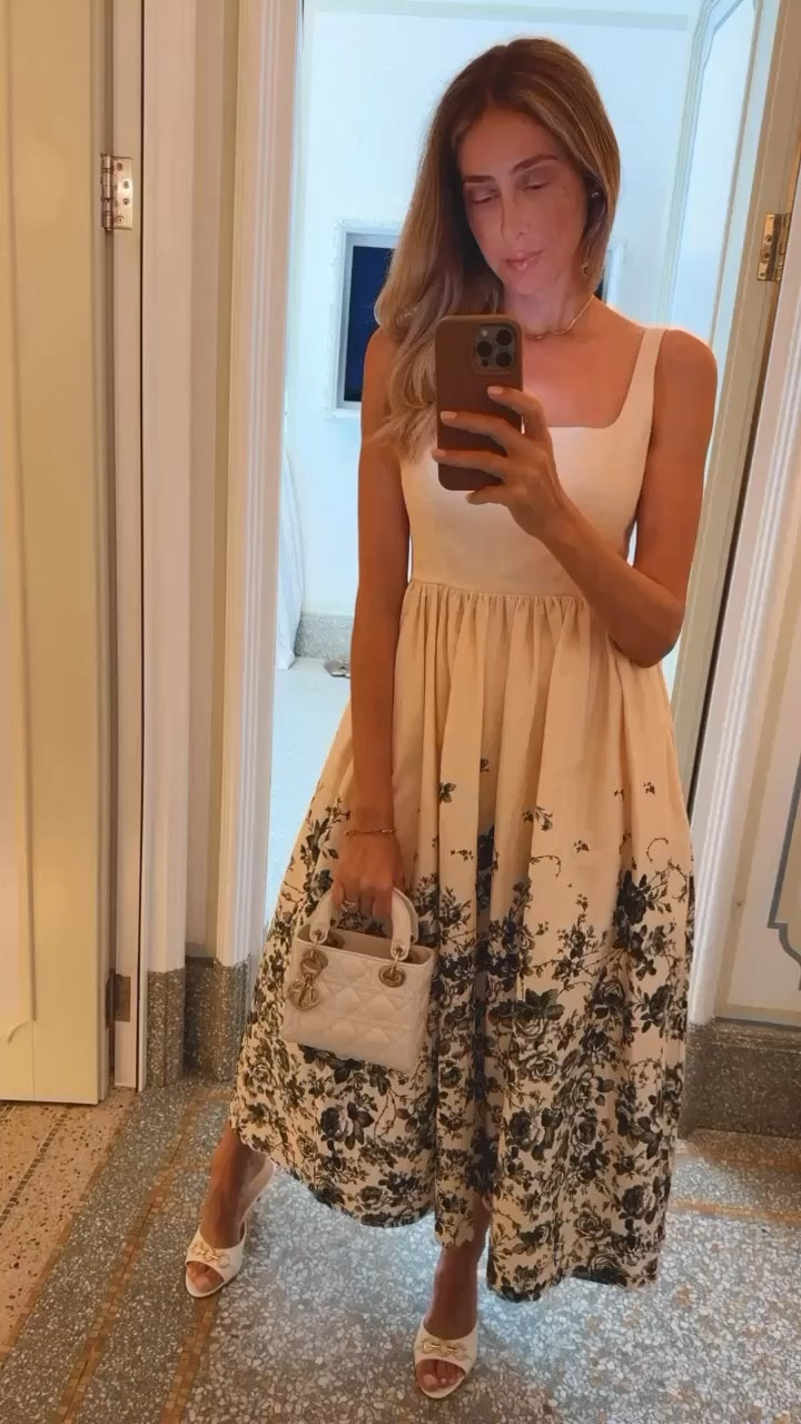 Feminine and elegant dress that is perfect for dinners and elegant brunch. Runs tts , this is size small.
My stats - 
Clothes: Size S/2 - Jeans 27
Footwear: Size 9 
Height: 5'9" tall
Weight: 127 lbs

#LTKStyleTip #LTKOver40 #LTKSeasonal