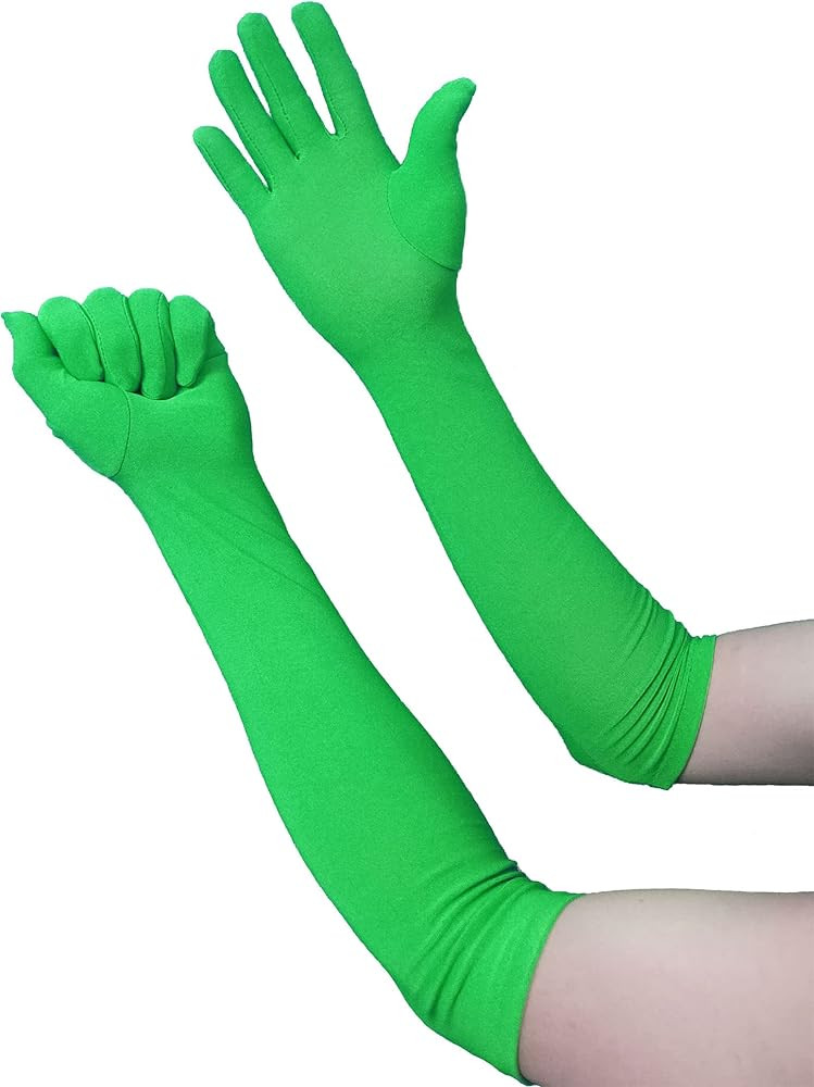 Cosplay Gloves Long Tight Spandex Strech Gloves Long Elbow Glove for Cosplay bridesmaids proms da... | Amazon (US)