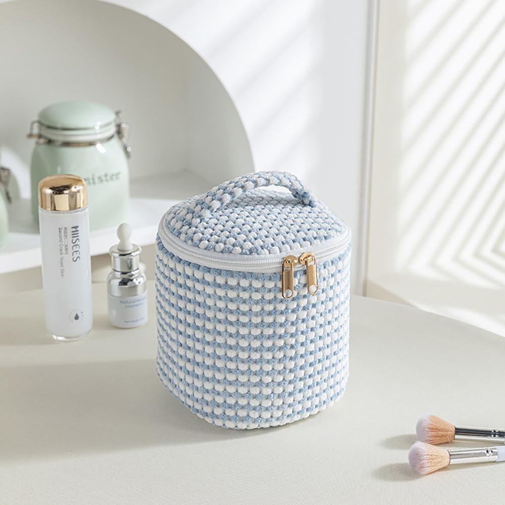 Cute Cosmetic Travel Toiletry Bag Organizer Pouch Set for Women - Electronic Accessories Organize... | Amazon (US)