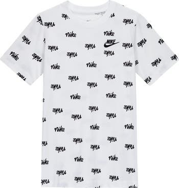 Sportswear Kids' Script Print T-Shirt | Nordstrom | Nordstrom