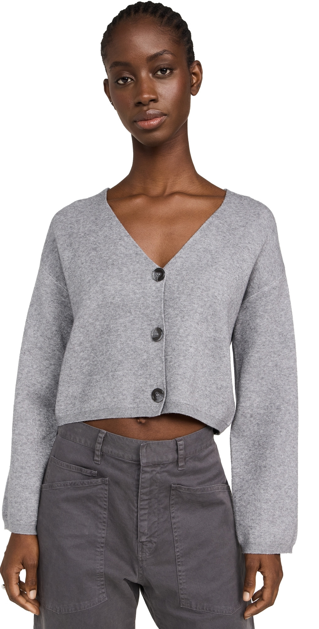 Z Supply Estelle Cardigan Classic Heather Grey L | Shopbop