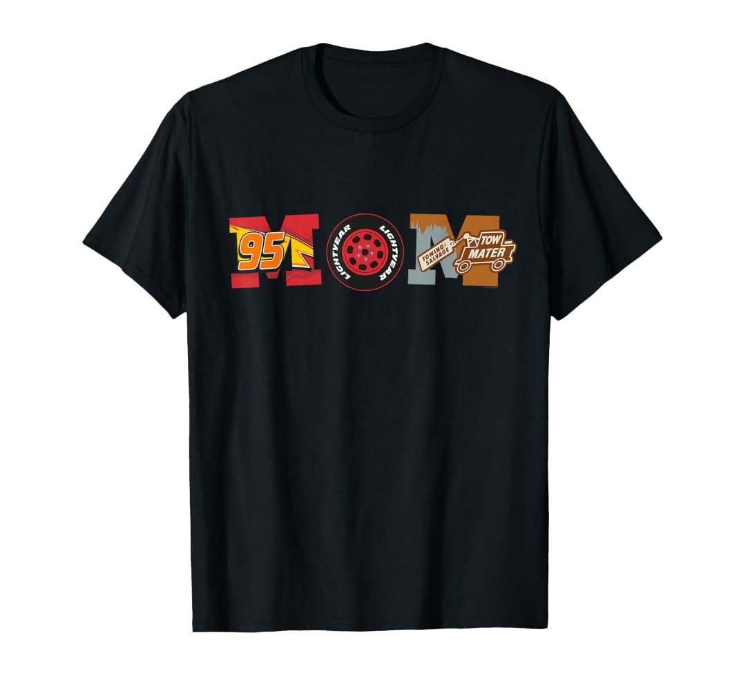 Disney and Pixar’s Cars Mom Mother’s Day Birthday T-Shirt | Amazon (US)