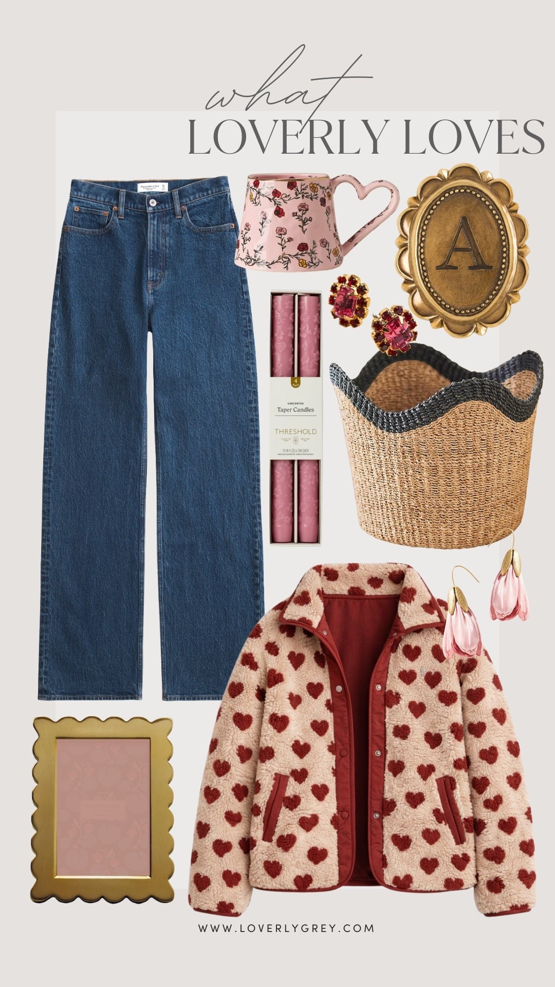 Love these finds for Valentine’s Day! This Sherpa jacket would be so cute with jeans or leggings - currently on sale! I’m obsessed with these pink floral taper candles!

Loverly Grey, Target, Valentine’s Day, Sherpa fleece jacket, home decor, home finds, Anthropologie 

#LTKSaleAlert #LTKValentine
