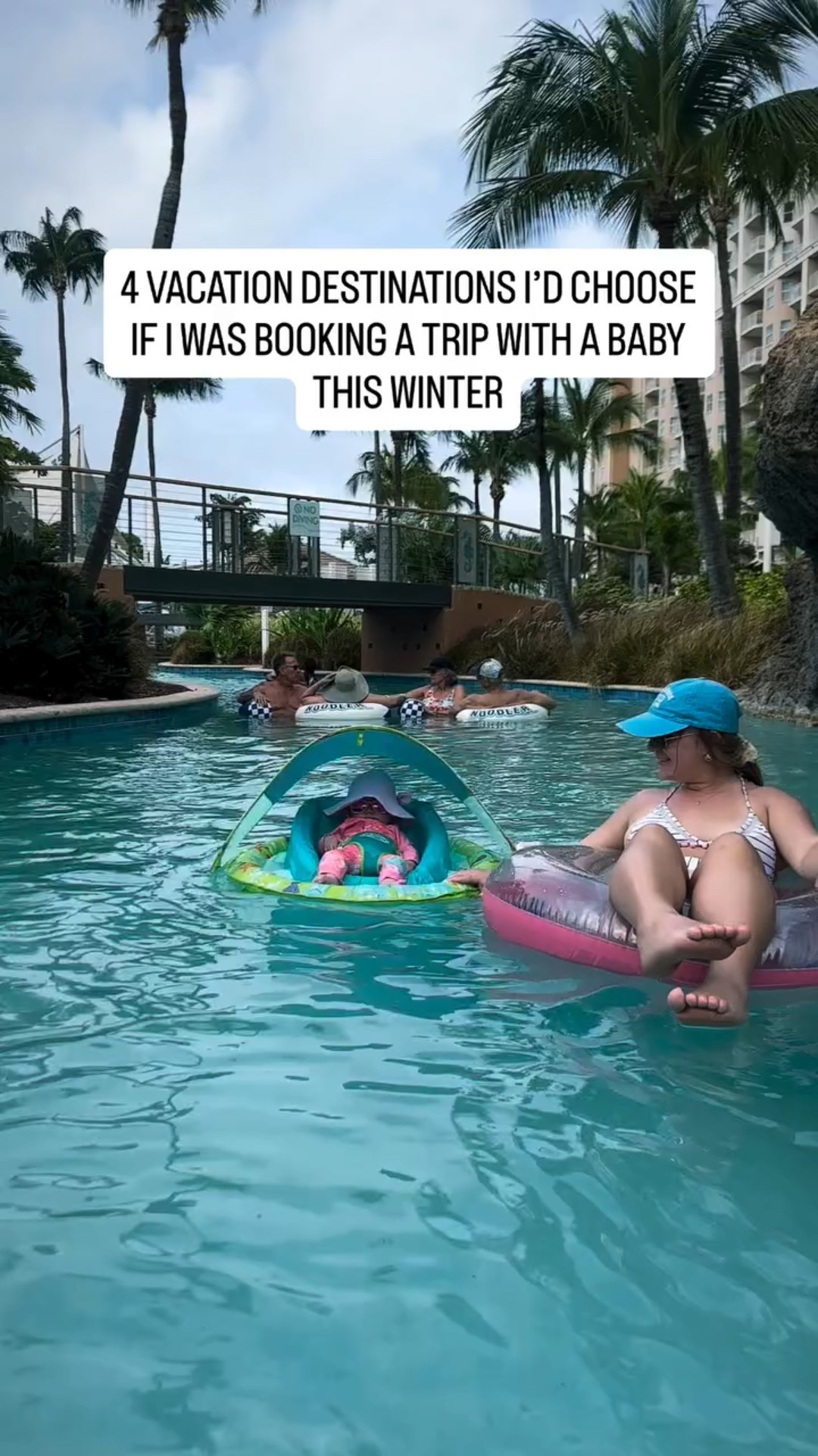 Anyone else already thinking about their winter escapes? Because I’ve officially entered the “okay I’m cold, let’s gooooo” season! ❄️✈️

But traveling with a baby takes a little more consideration:

- Is it safe? ✅
- Direct flights? ✅
- Weather? ✅
- Easy to get around with a stroller? ✅
- Access to medical care? ✅

Here are the 4 destinations I’d personally travel to this winter … 

🌴 Aruba 

🌺 Hawaii (Maui or Oahu)

☀️ Costa Rica (Guanacaste coast)

🌊 Turks & Caicos

Calm water, perfect weather, easy flights, stroller-friendly aka everything you need for an stress-free, baby-friendly winter getaway! 

If you dream about traveling with your baby but feel overwhelmed by what to pack, how to handle travel days, where to go, or how to actually enjoy it ... we got you every step of the way!

We put together the Ultimate Baby Beach Vacation Guide + Packing List to make your next trip feel easy, organized, and actually fun.

Comment FLY and I’ll send it right to you, it’s less than your airport coffee and will save you so much stress on vacay!

#babytravel #travelfamily #travelwithkids #travelwithbaby #travelwithtoddlers #familytravel #toddlertravel #familytraveltips #familytravels #familytravelhacks #babytraveler #babytravels #babytraveltips #familyvacay #familyvacation #firsttimemom #newparents #newkom #travelingparents #parentswhotravel #traveltips #toddlertraveltips #travelwithus