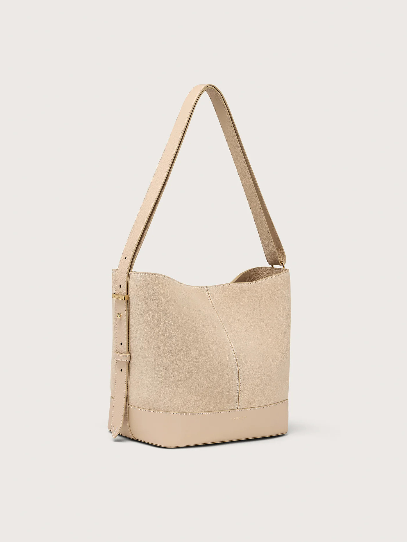 Heath Bucket Bag Medium Suede - Modern Suede Bucket Bag | Varley US