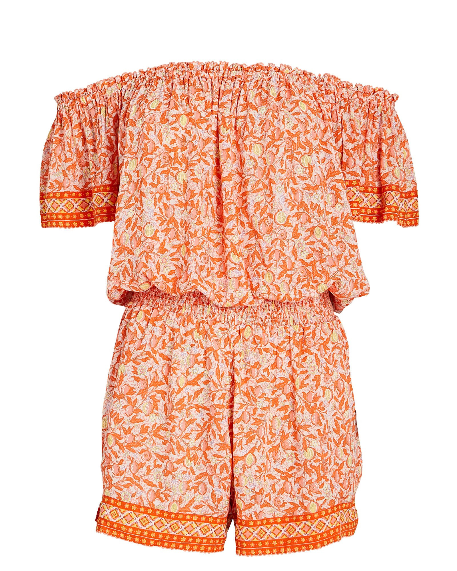 Camila Off-The-Shoulder Romper | INTERMIX
