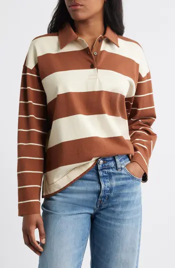 Madewell Hannah Rugby Shirt | Nordstrom | Nordstrom
