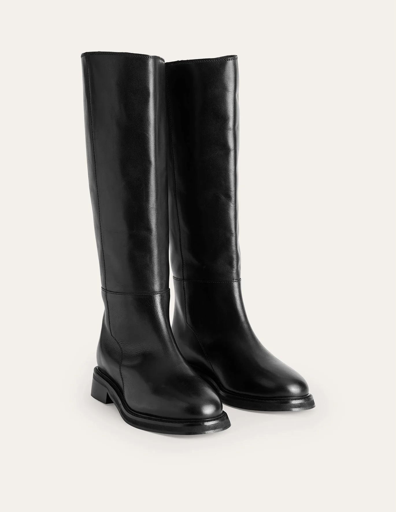 Lottie Leather Riding Boots | Boden (US)