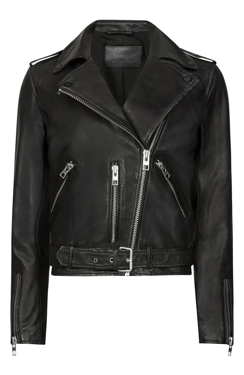 Balfern Leather Biker Jacket | Nordstrom