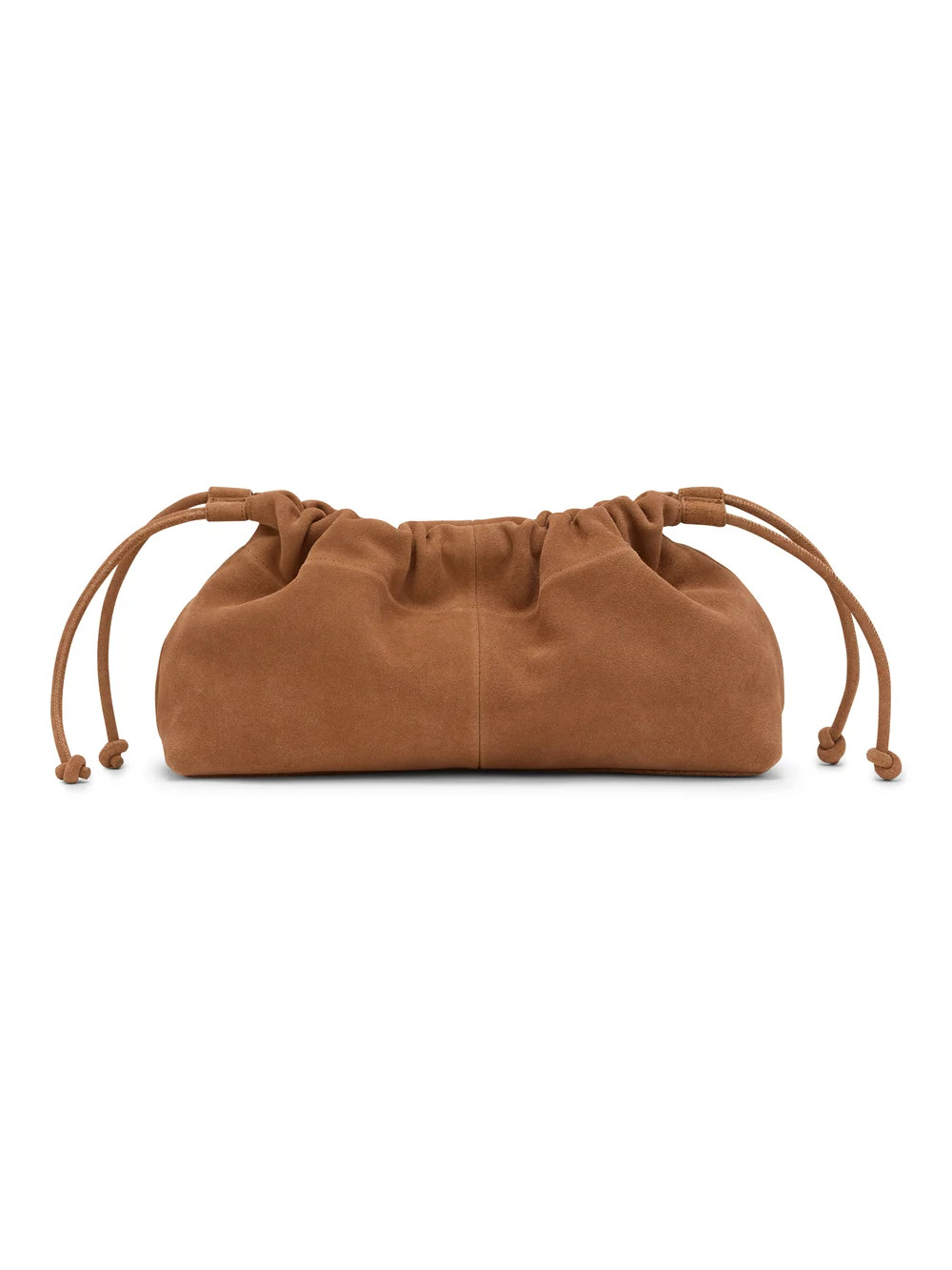 Tan Slouch Clutch Bag | Nobody's Child
