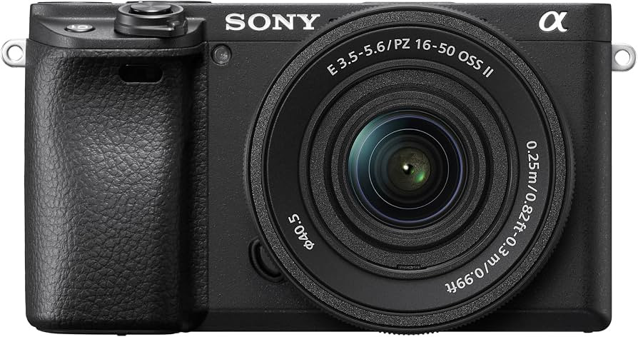 Sony Alpha a6400 Mirrorless Camera with E PZ 16-50mm f/3.5-5.6 OSS II Lens, Black | Amazon (US)